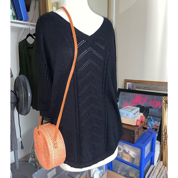 torrid Sweaters - Torrid Knit Sweater Top 3/4 sleeve Sz 2